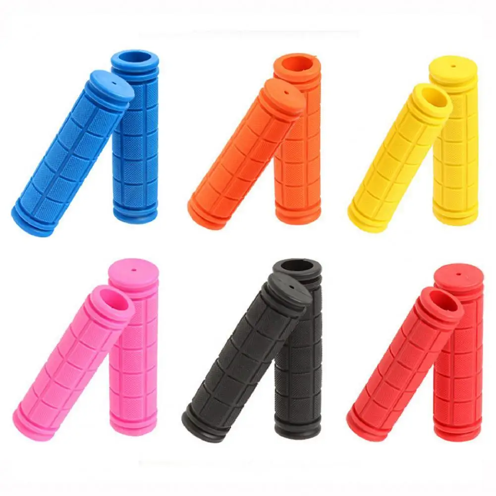 

1 Pair Bicycle Silicone Handle Bar Grip Anti-slip Bike Handlebar Casing Sheath