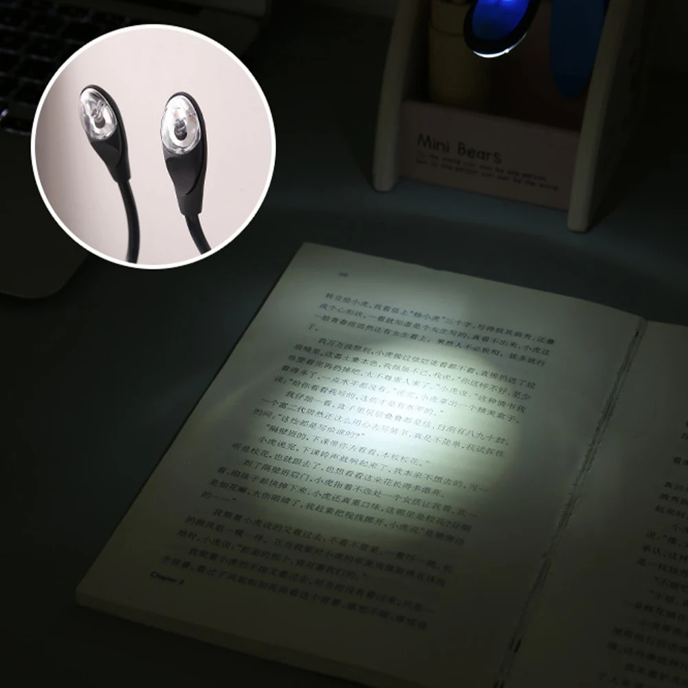 Mới Đi Du Lịch Cầm Tay Linh Hoạt Sách Đọc Sách Đèn LED Mini Kẹp Booklight Mini Đèn Đọc Sách Sáng Tạo LED Phòng Ngủ Ánh Sáng Ban Đêm
