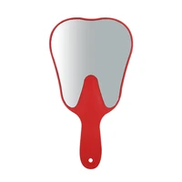 1pc cute handle dental mirror tool unbreakable patient hand mirror