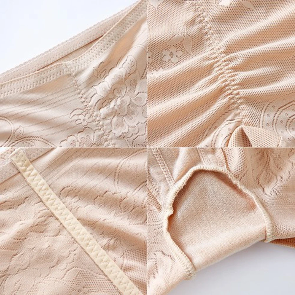 Для женщин Корректирующее белье Безопасность брюки Высокая Талия животик