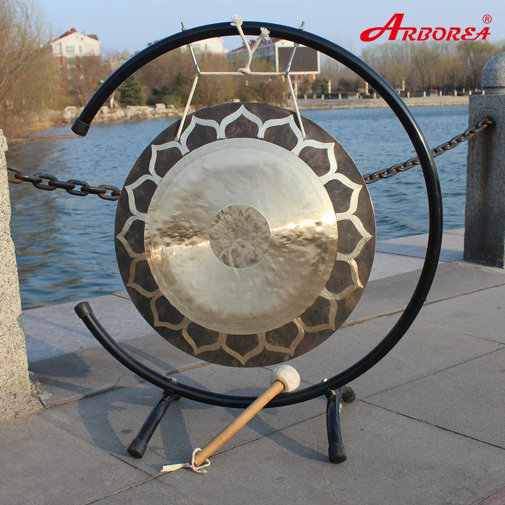 

arborea 100CM gong 40'' lotus wind gong for sound therapysound meditation