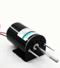 Высокоскоростной двигатель постоянного тока 12 В 2000 об/мин или 24 4000 150 Вт CW и CCW |