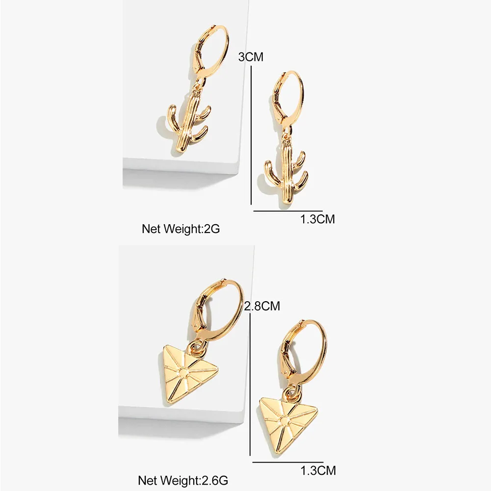 JJFOUCS новые крошечные серьги кольца с кристаллами для женщин модные золотые