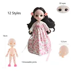 Кукла шарнирная с объемными глазами, 16 см, 112