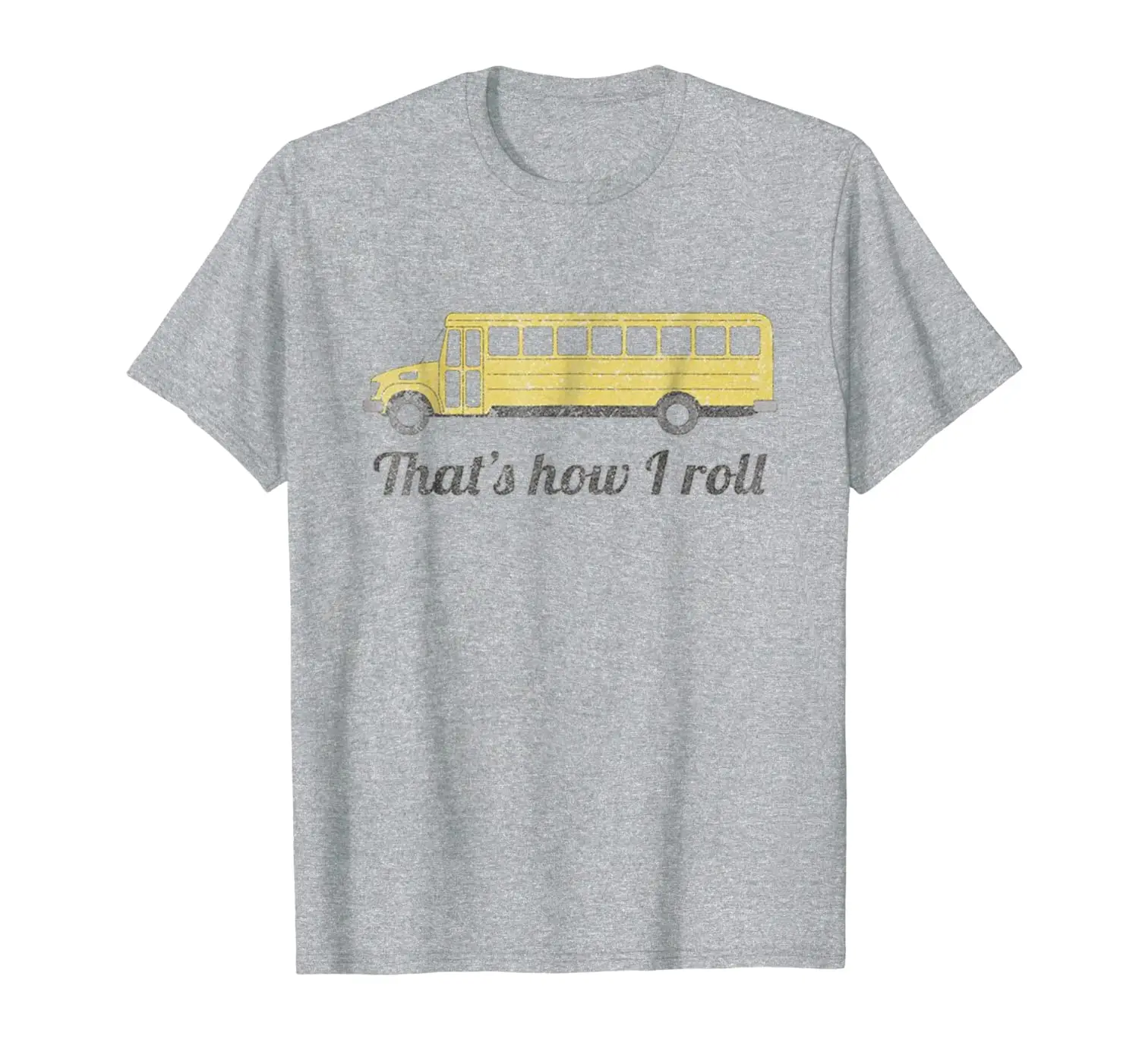 

That's how i roll bus driver tshirt