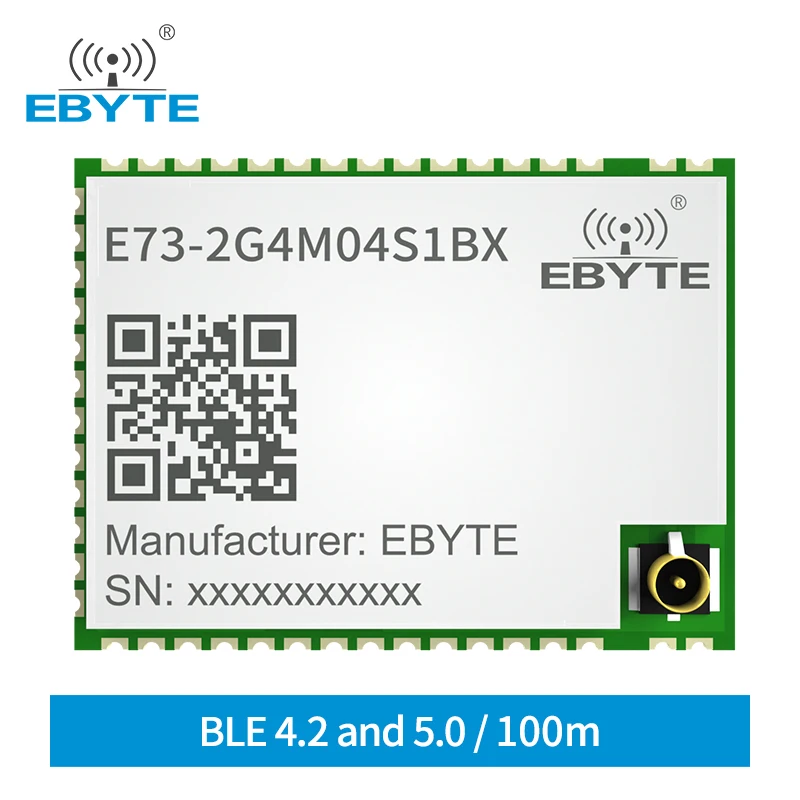 

nRF52832 Bluetooth 5.0 2.4Ghz EBYTE E73-2G4M04S1BX IPEX Antenna IoT UHF Wireless Transceiver Ble 5.0 RF Transmitter Receiver