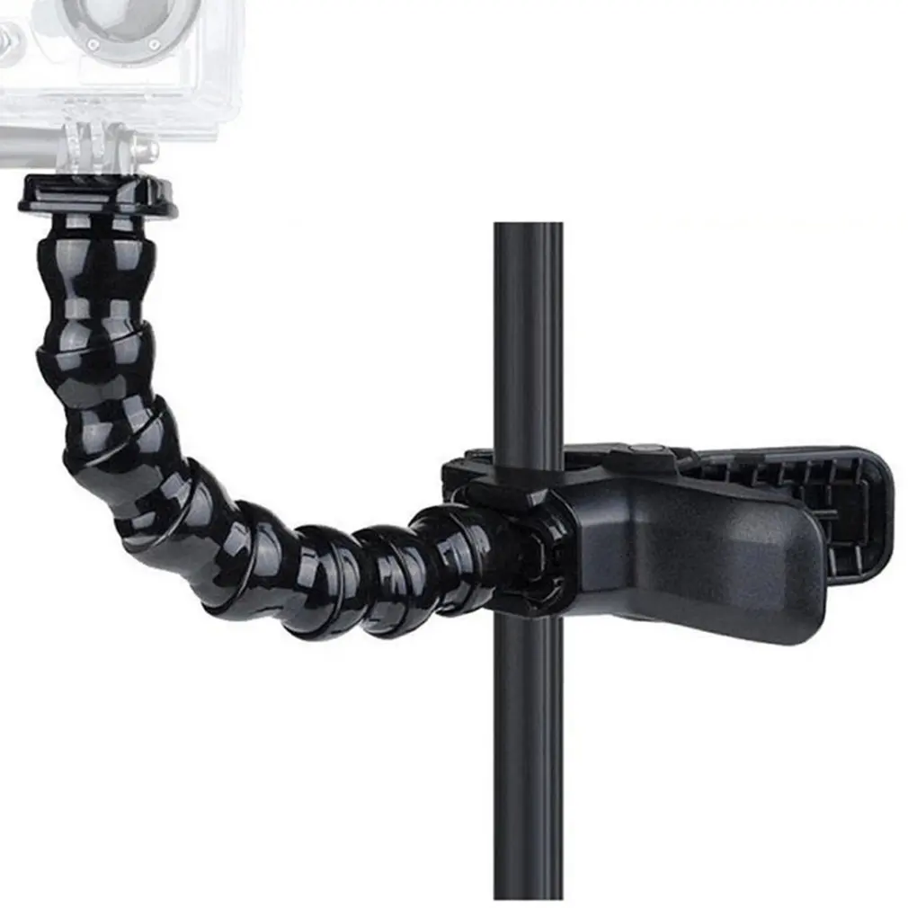 Челюстей Flex Clamp Mount + 8 смежных регулируемых ячеек s образной трубки для экшн камеры