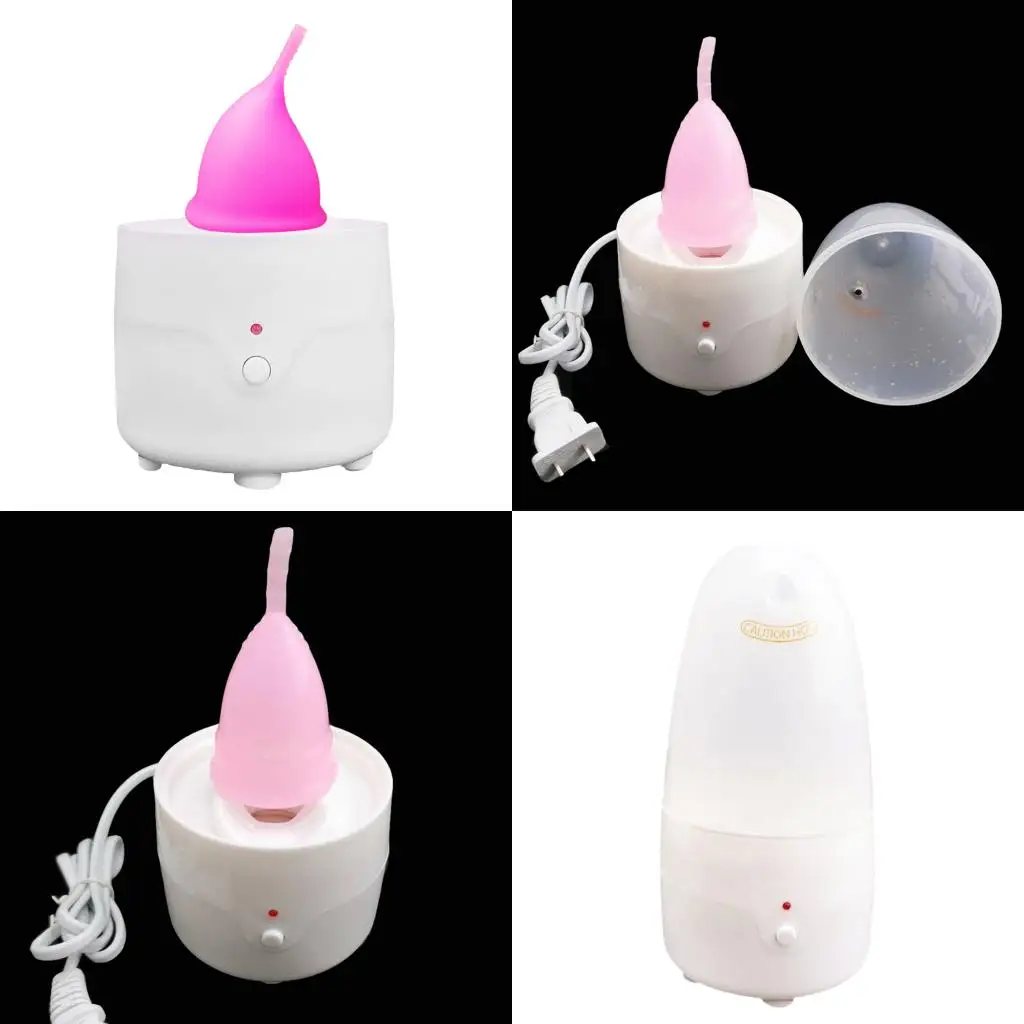 

Portable Menstrual Cup Steamer Cleaner Sterilizer with Steam One Button Control