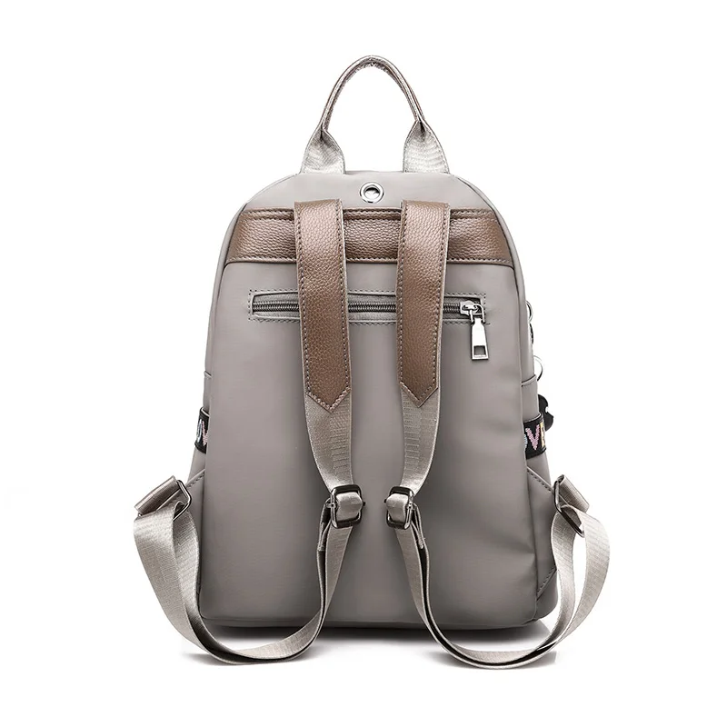 2021 New Women Backpack High Quality Oxford Cloth School Bags for Teenager Girls Fashion Solid Lady Shoulder Bag |