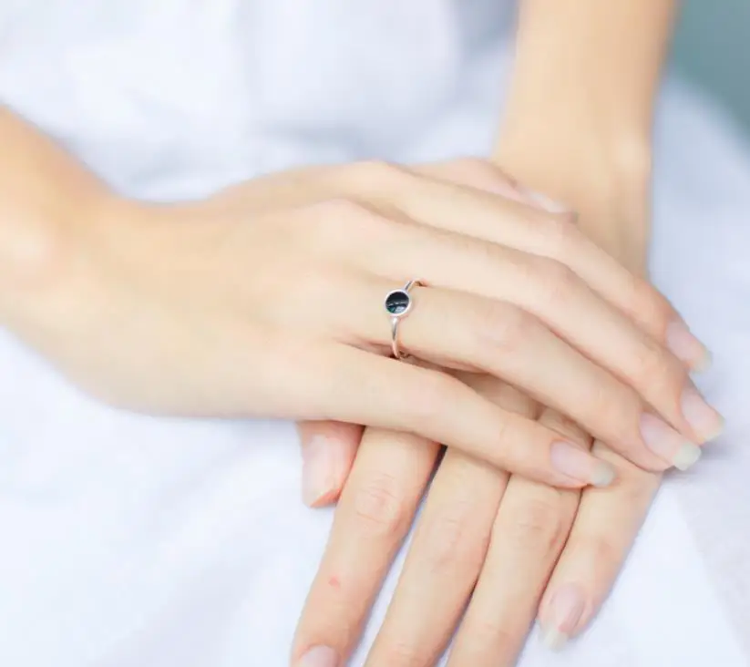 Акция 4 шт девушки палец кольцо ювелирные изделия Женская мода посеребренное для