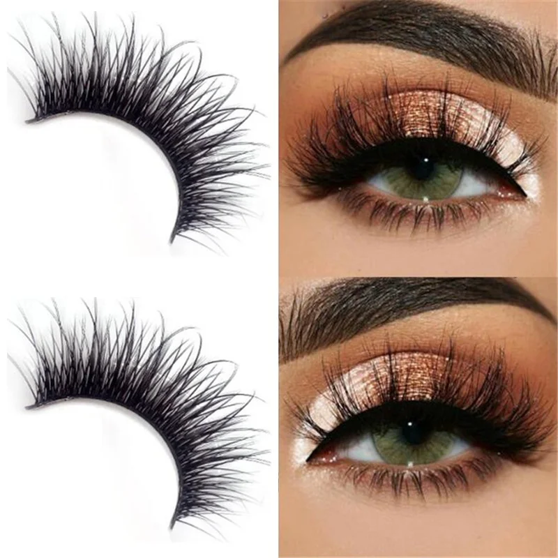 5 пар натуральных накладных ресниц ручной работы норковые ресницы для глаз