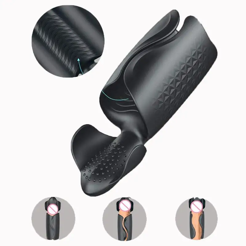 10 режимов тренировочный инструмент для пениса Мужской мастурбатор ручной жидкий