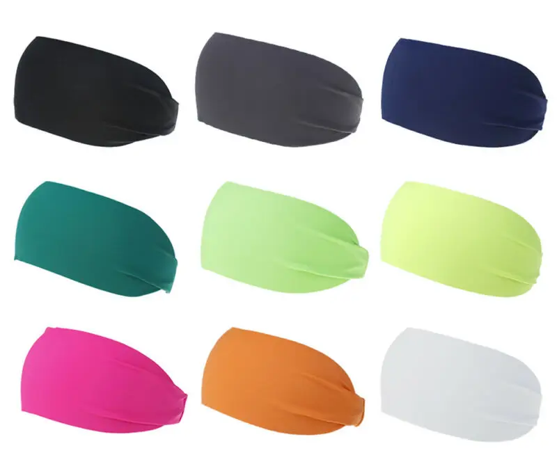 2020 модная женская мужская повязка от пота на голову для бега головной убор волос