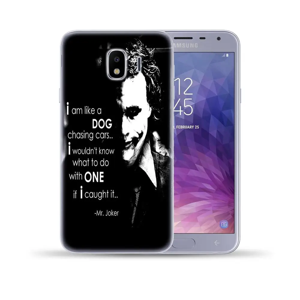 Мягкий силиконовый чехол Joker Movie 2019 для Samsung Galaxy J3 J5 J7 2017 J8 J4 J6 2018 J2 Prime Note 10 Pro 9 8 |