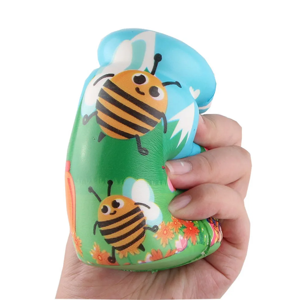 

Mini Adorable Bee Jar Doll Slow Rising Kids Stress Reliever Decompression Toy Squishy Toy Kawaii Squeeze Toys For Baby Kids Gift