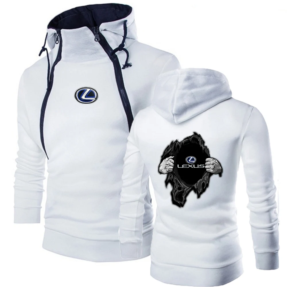 Новинка сезона осень 2021 брендовая мужская спортивная одежда Lexus с капюшоном