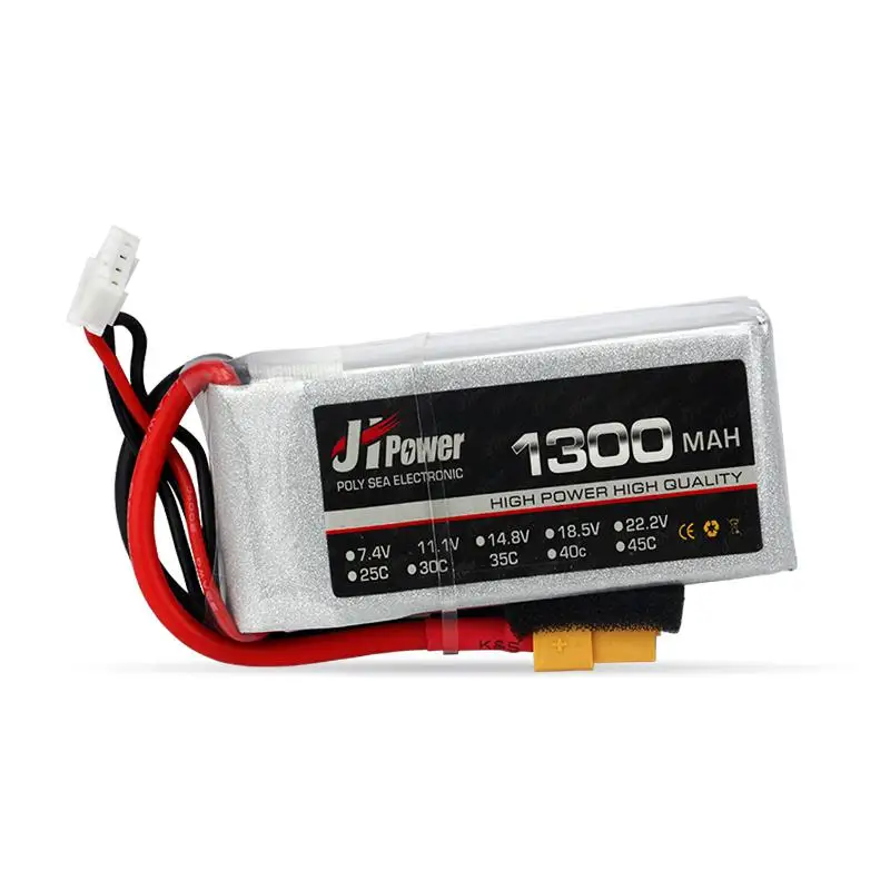 LeadingStar RC LiPo батарея 3S 11 1 V 1300mAh 25C для радиоуправляемый самолет Квадрокоптер