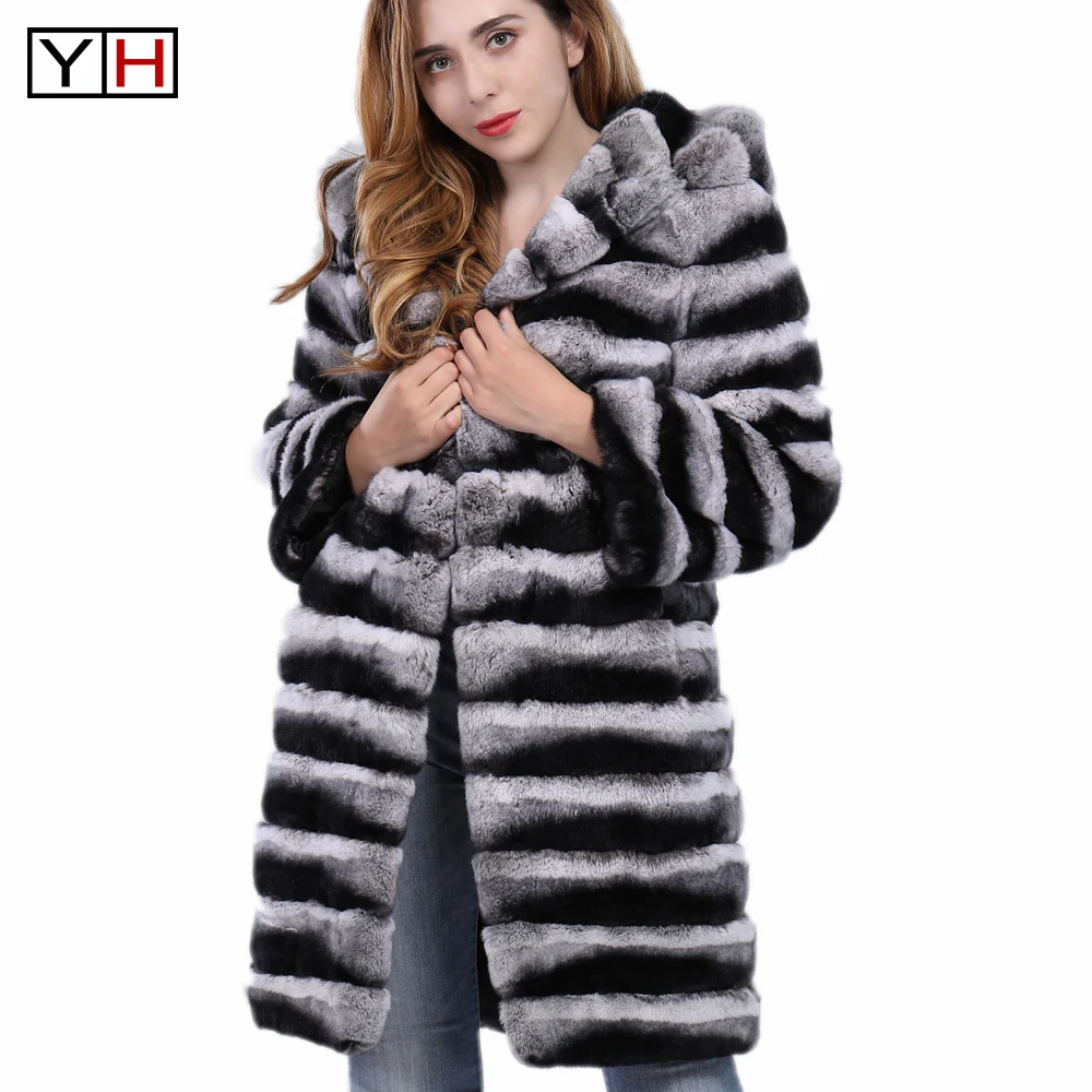 Горячая Распродажа Женская Настоящая Меховая куртка из натуральной Настоящий