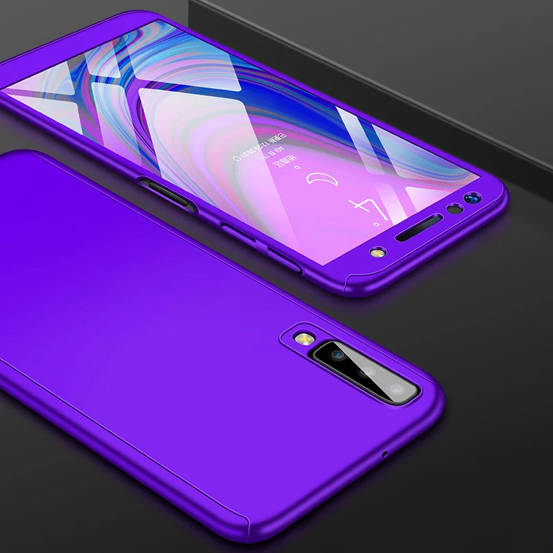 360 градусов полный корпус чехол для samsung Galaxy A10S A20S A30 A40 A50 A60 A70 J3 J5 J7 A3 A5 A7 A6 A8 A7 J4 J6 J8 плюс