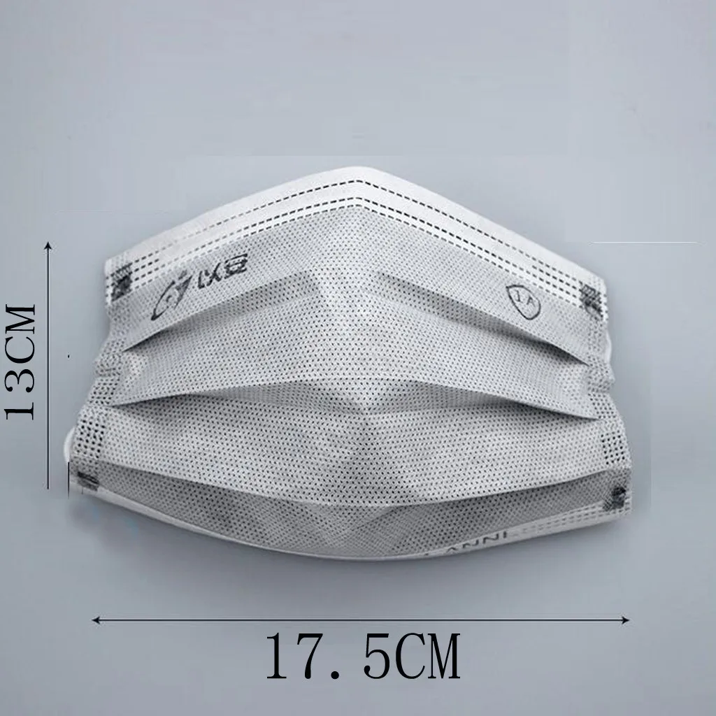 

50pc Face Mask Mascarilla Unisex Masques Disposable Face Mask Mundschutzmaske 4ply Ear Loop Masks