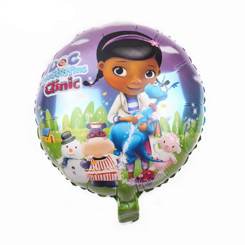 

18inch Little Doctor Party Balloon Cartoon Birthday Decoration Helium Balloon Christmas Baby Shower Girl Cartoons Kids Toy