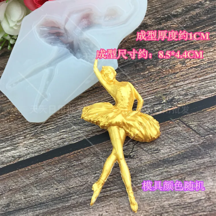 Силиконовая форма сделай сам для девочек танцовщиц сахарная мастика инструменты