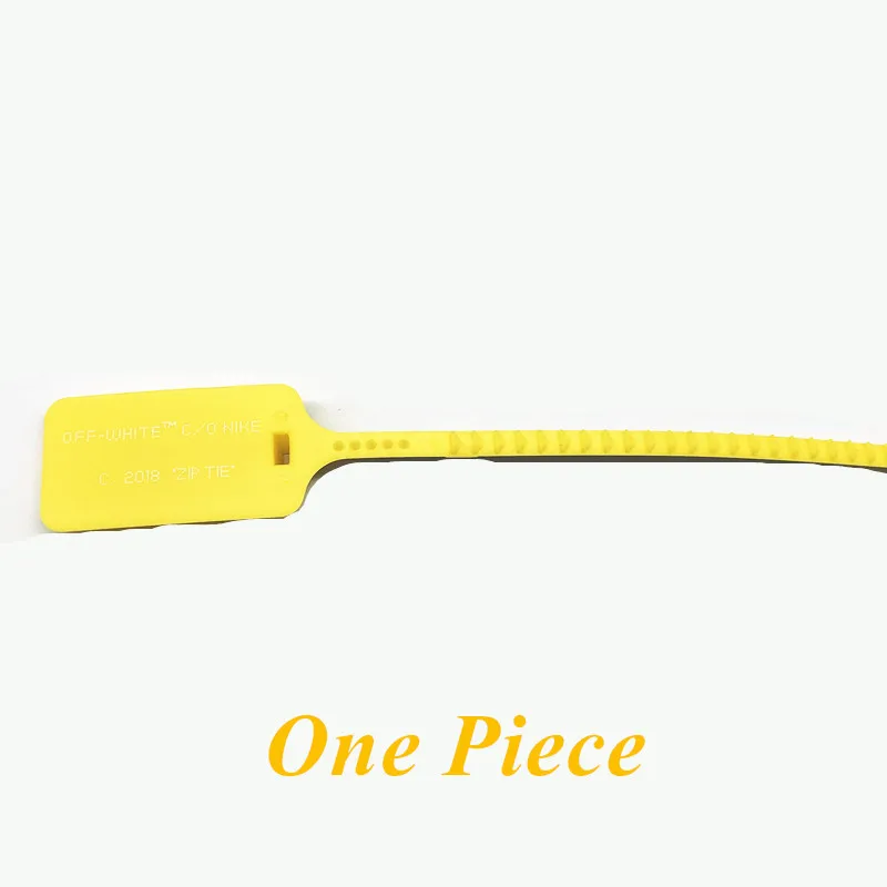 Yellow Zip Tie Новые шнурки на плоской подошве, шнурки с логотипом на молнии, белые шнурки ручной работы, шнурки для кроссовок, шнурки для ботинок - Цвет: Yellow Zip Tie