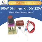 Модуль диммера 100 Вт, комплект сделай сам с переключателем потенциометра, модуль регулирования скорости для Arduino Electronic Suite lab