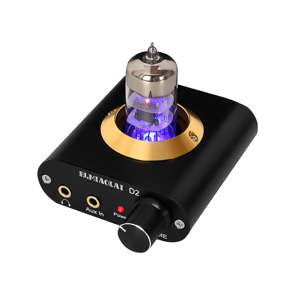 PJ.MIAOLAI 6N3 вакуумный трубчатый предусилитель для наушников NE5532P OP AMP AUX HIFI Mini 18 600