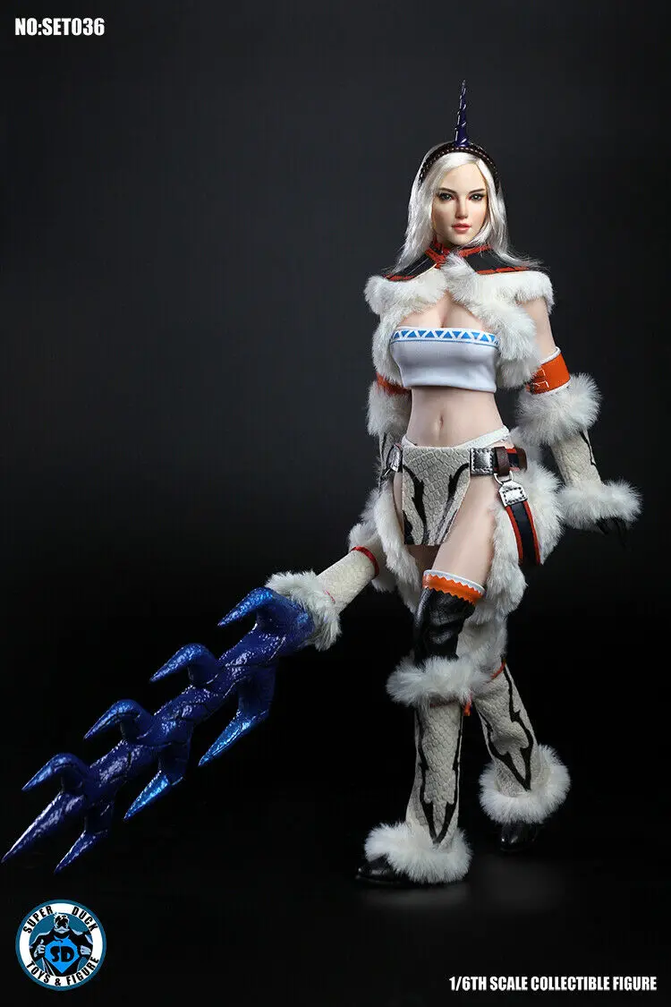 Супер утка 1/6 SET036 охотничья одежда с головой монстра охотника фигурка модель