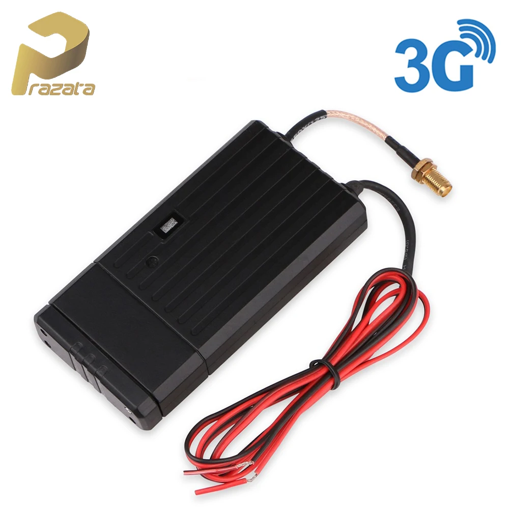 Автомобильный GPS-трекер Prazata 3G Глобальная GPS GSM WIFI датчик движения Внешняя антенна