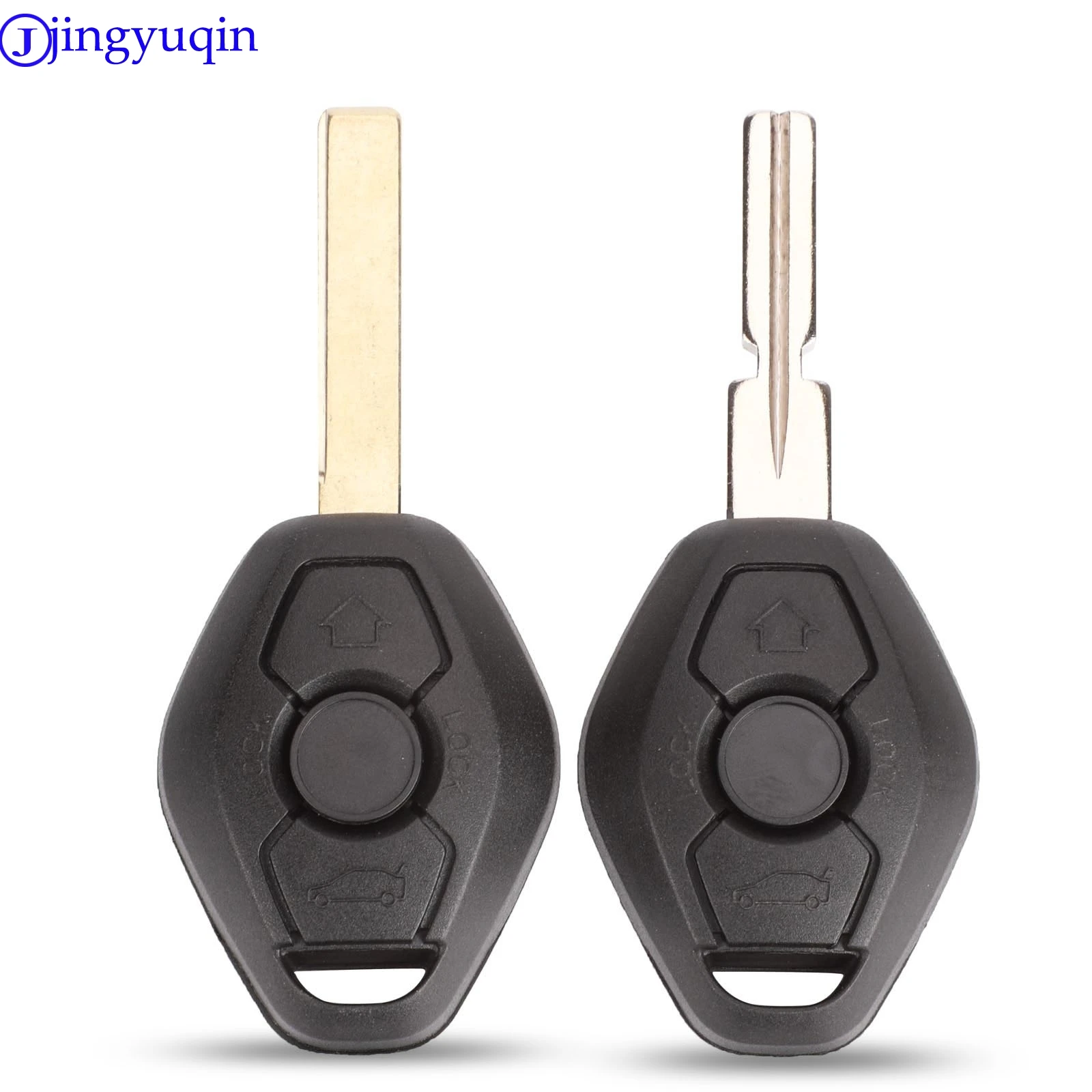 Чехол jingyuqin для BMW 3 5 7 SERIES Z3 Z4 X3 X5 M5 325i E38 E39 E46 Key (HU92 blade)|Ключ от авто| |