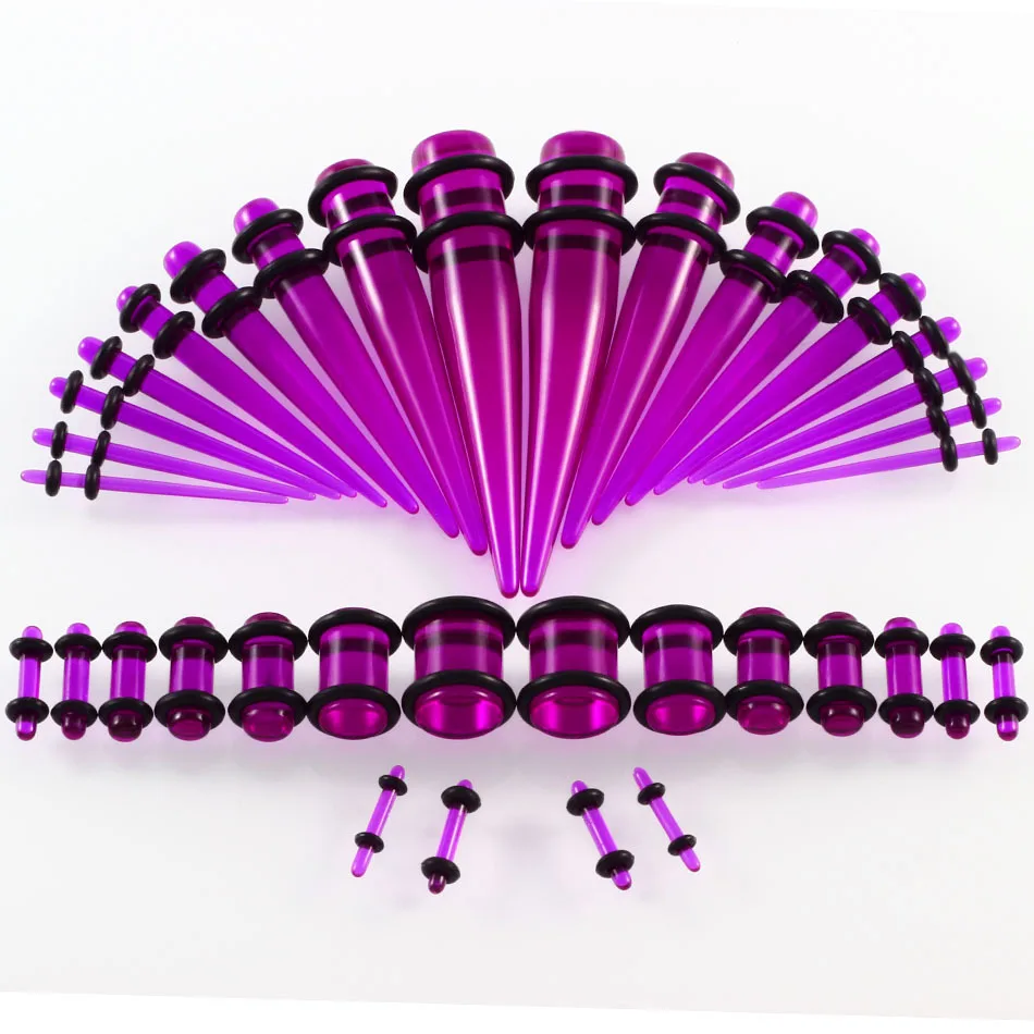 Модные ногти для ушей пупка губ бровей языка УФ мягкие затычки женщин