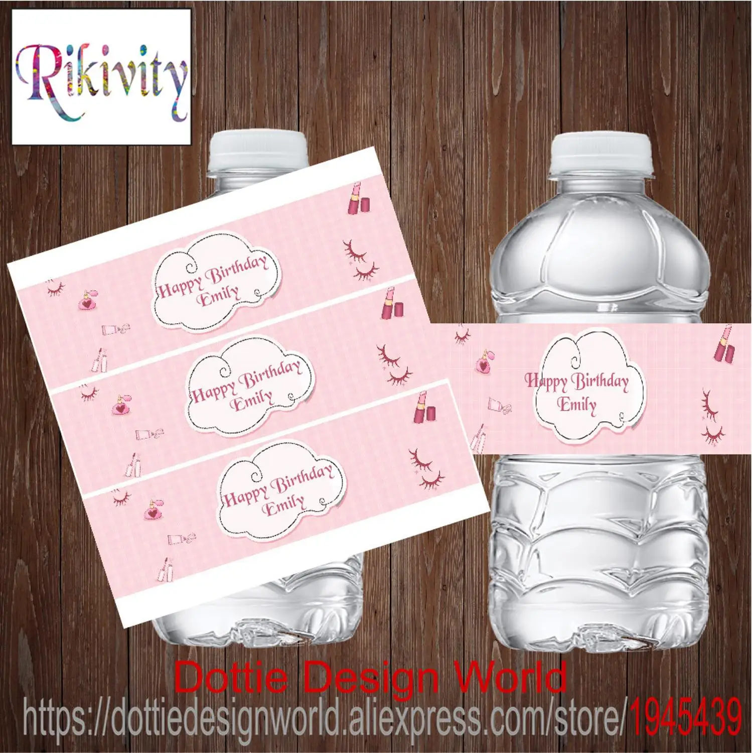 20 шт./партия бутылка для воды вина шампанского этикетки обертка конфет наклейка