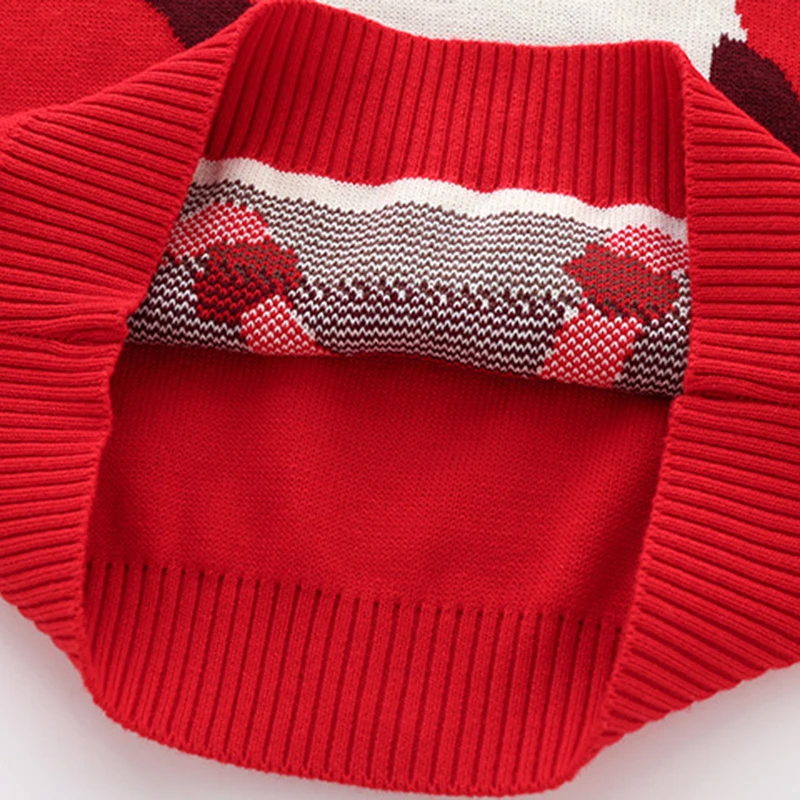 

Christmas Baby Boys Girls Long Sleeve Cartoon Sweaters Autumn Winter Kids Cartoon Pullover Coat Baby Boys Girls Sweaters