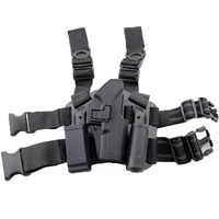 tactical glock gun holster military hunting pistol case holder airsoft combat drop leg thigh gun holster glock 17 19 22 23 31 32