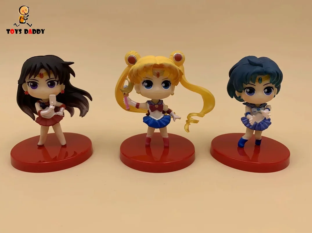 3 шт./компл. Q версия Сейлор вода ледяная Муна заяц Марс Меркурий принцесса