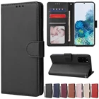 Чехол-книжка для Samsung Galaxy S21S20 PlusUltraFE S10E S10S9S8 Plus S7S6 Edge S5 Note 910 Pro20 Ultra, кожаный