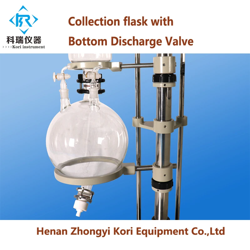 10L лабораторная промышленная вакуумная дистилляционная машина/вращающийся