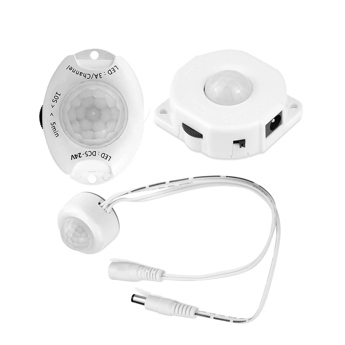 

Аксессуары для лампы ИК датчик движения для 12 В светодиодной ленты неосветильник Обнаружение движения тела Смарт вкл. ВЫКЛ.