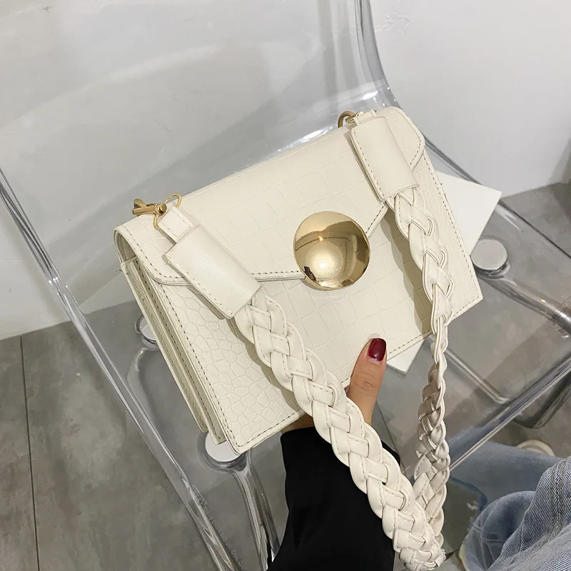 

new small bag women's bag 2020 summer new trendy western style one-shoulder bag ins web celebrity fashion small square bag