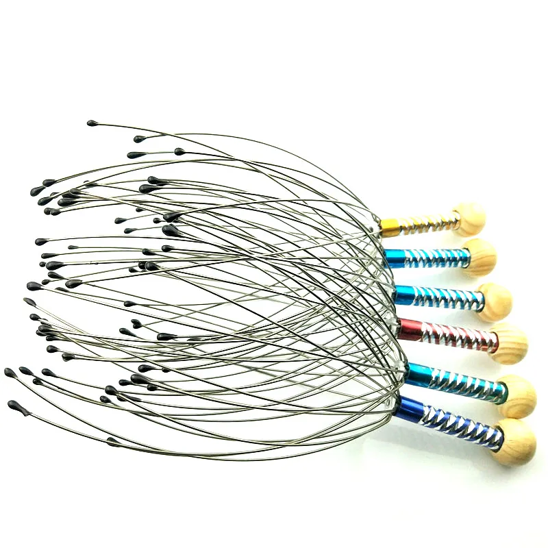 Коготь массажер для тела Массажер Осьминог головы и шеи Оборудование снятие