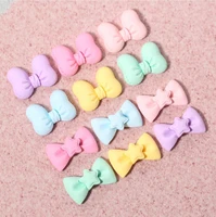 bow resin decoration crafts flatback cabochon scrapbooking fit phone embellishments diy hair accessories