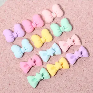 bow resin decoration crafts flatback cabochon scrapbooking fit phone embellishments diy hair accessories free global shipping