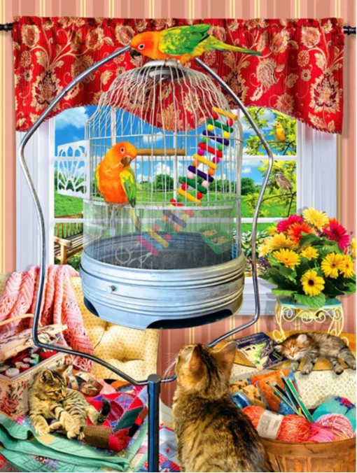 

5D Diamond Painting Cat Animal New Arrival Diamond Embroidery Bird Cross Stitch Mosaic Flower DIY Art Decor For Home
