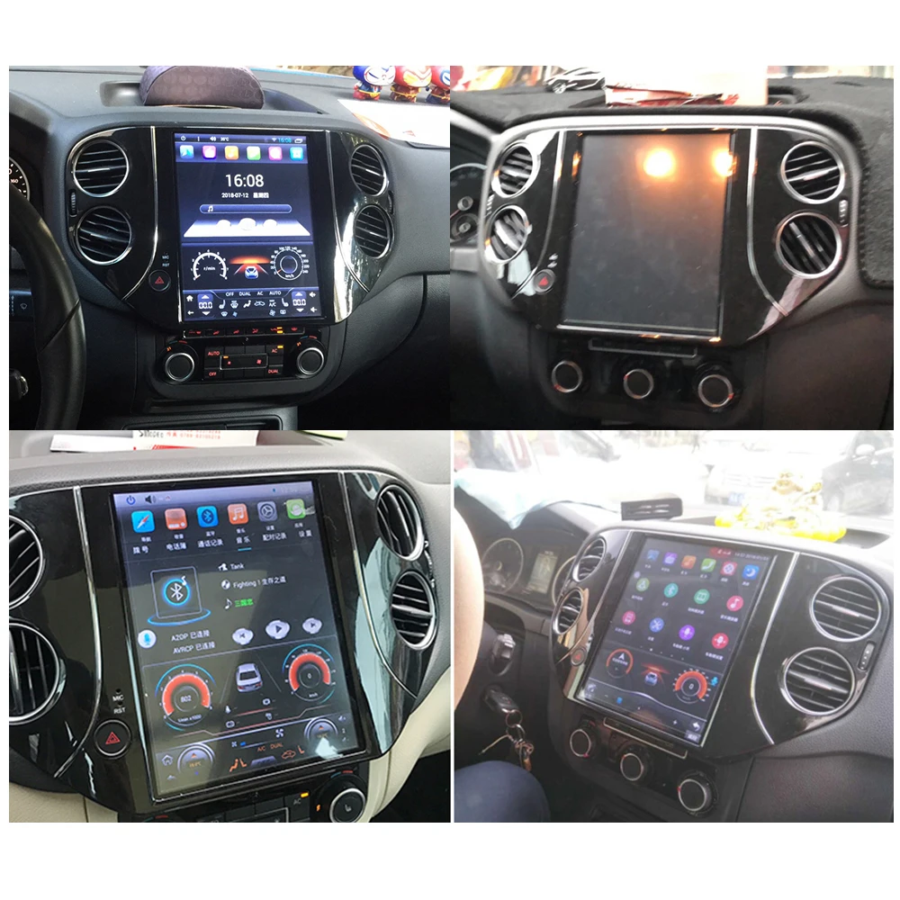 Автомобильный мультимедийный плеер ZJCGO стерео GPS радио навигация Android экран 10 4