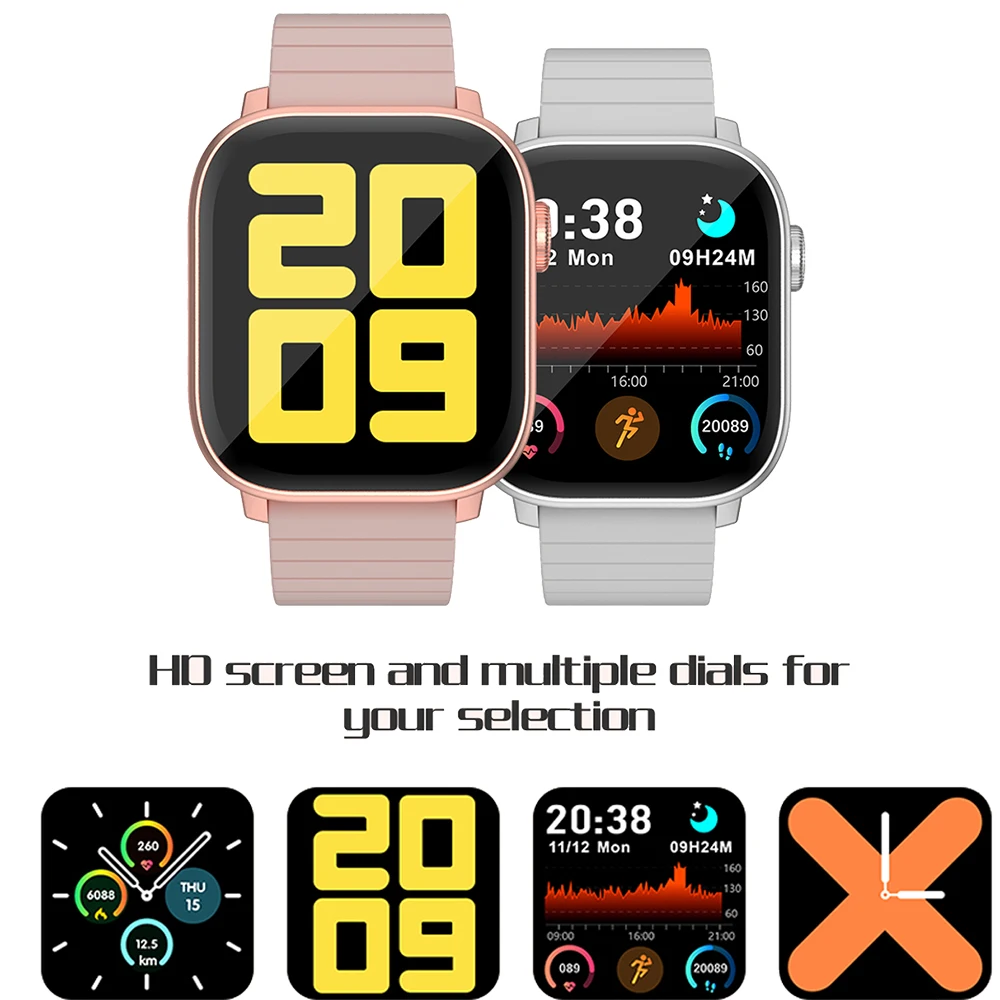 LEMFO Smartwatch 2021 Custom Watch Face Scroll Crown 24 Hours Heart Rate Monitor смарт часы мужские женские Blood Oxygen