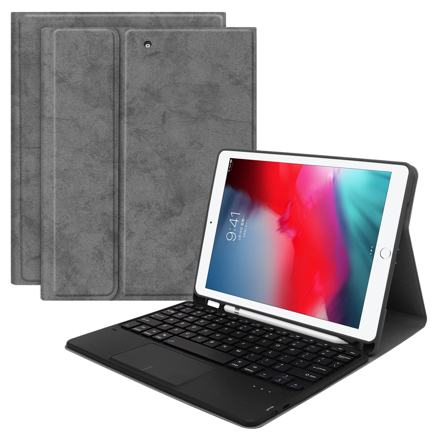 Тачпад клавиатура чехол для iPad mini 5 7,9 6th 9,7 Pro 11 Air 3 10,5 Чехол коврик для мыши и клавиатуры для iPad 7th 10,2 клавиатура