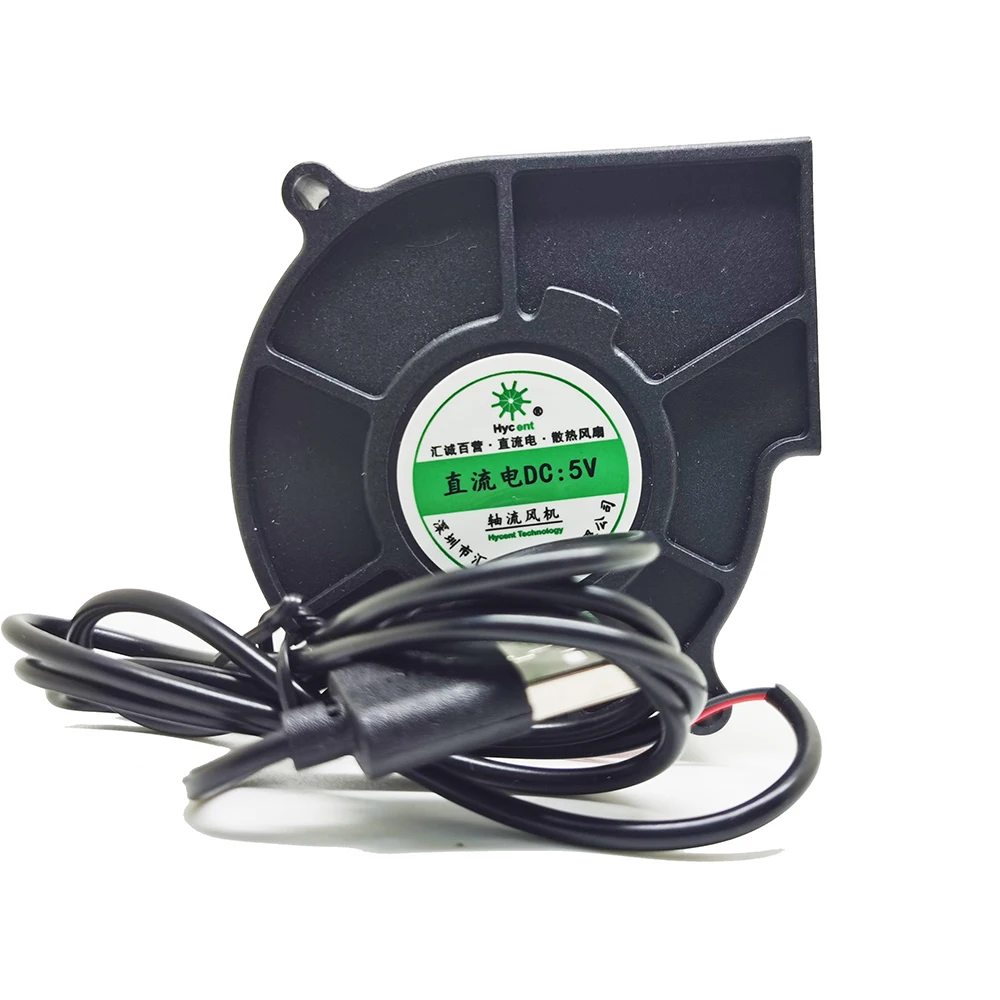 

2 шт./партия, воздуходувные вентиляторы DC 5 В, USB 75 мм, 75x30 мм, 7530 дюйма, 7 см, 70 мм