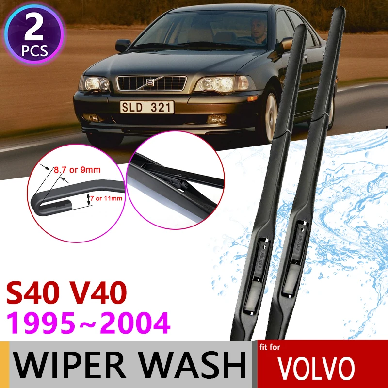 

Car Wiper Blade for Volvo S40 V40 1995~2004 Front Windscreen Windshield Brushes Car Accessories 1996 1997 1998 1999 2000 2001